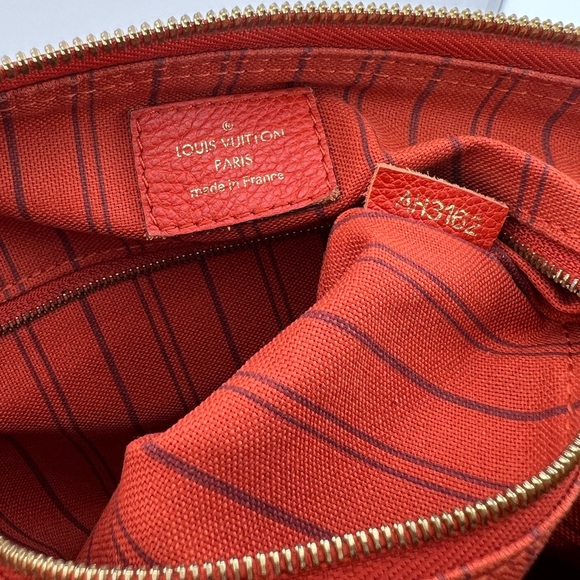 Authentic Louis Vuitton Speedy 25 Bandouliere Empriente Orange - Picture 8 of 9